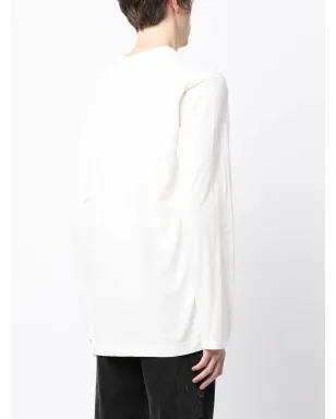 Yohji Yamamoto ピグメント ロングスリーブ Tシャツ - サムネイル4