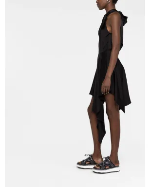 Stella McCartney アシンメトリック ホルターネック ドレス - サムネイル4