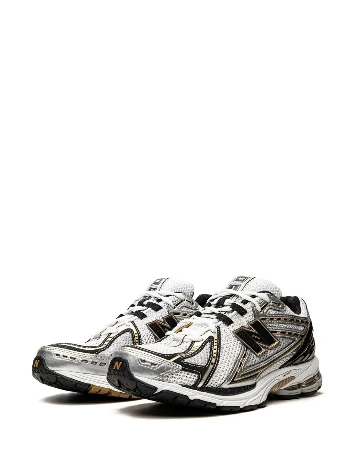New Balance 1906R ホワイト/ゴールド系スニーカー - 画像5