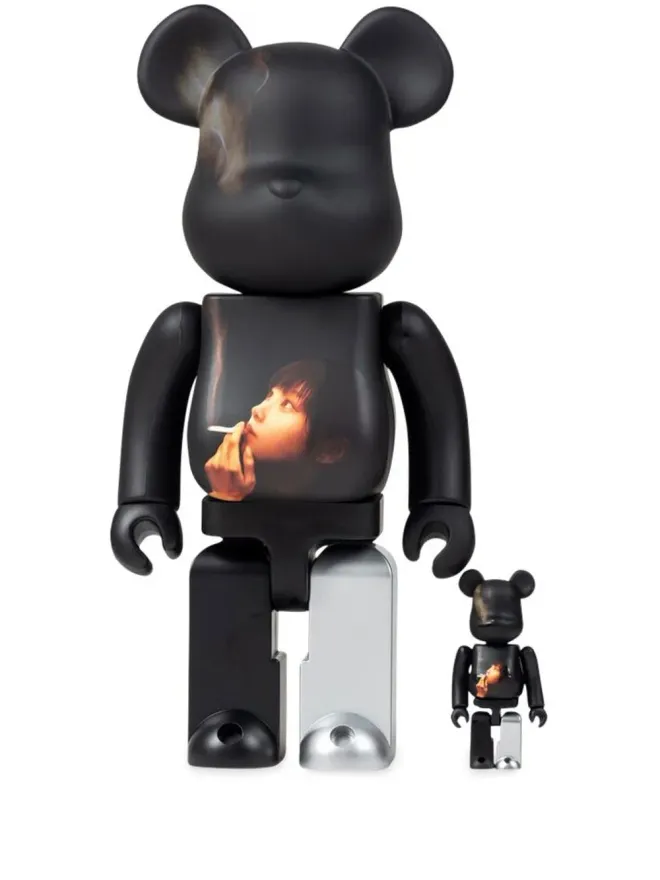 MEDICOM TOY MEDICOM TOY BE@RBRICK フィギュアセット - ブラックの商品画像