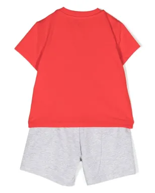 Moschino Kids テディベア柄コットンショーツ - サムネイル2