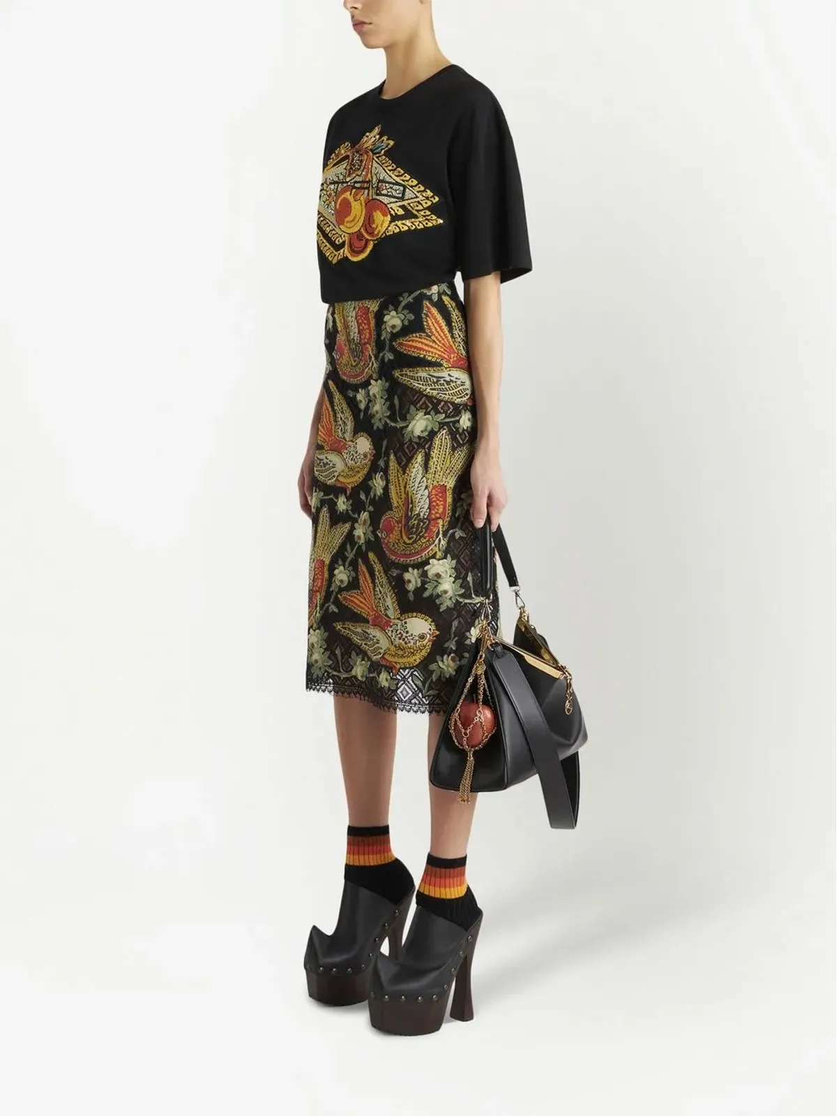 ETRO チェーンリンク・アップルバッグ - 画像2