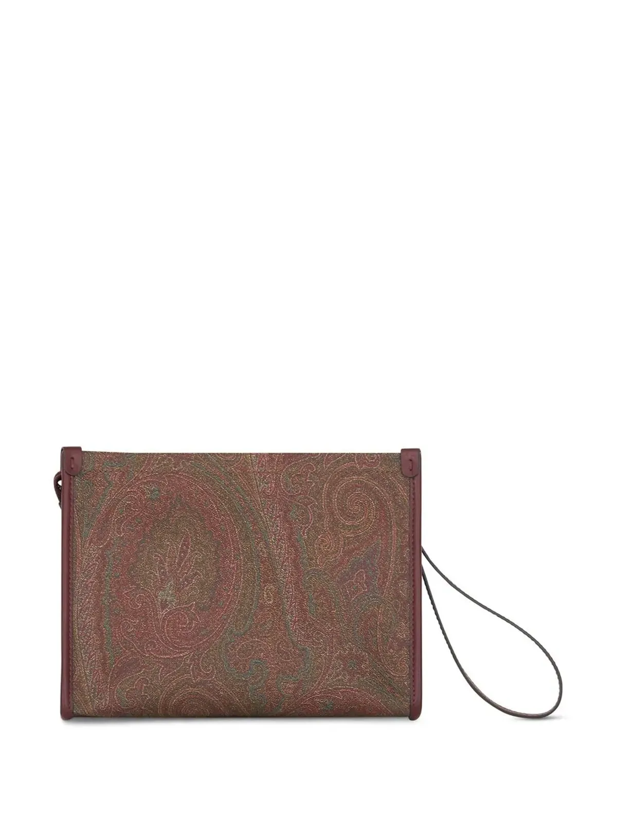 ETRO ペイズリープリント ロゴ ウォレット - Red - 画像3