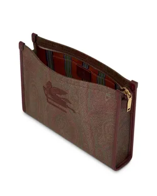 ETRO ペイズリープリント刺繍ポーチ - サムネイル5