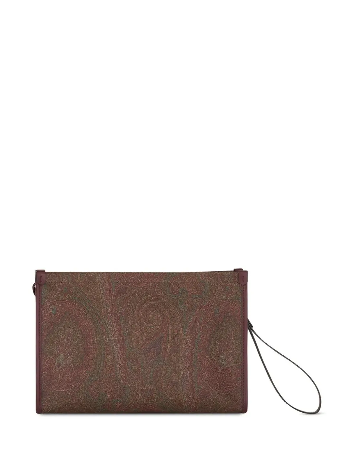ETRO ペイズリープリント刺繍ポーチ - 画像3