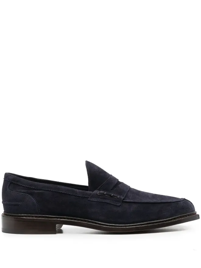 Tricker's Tricker's アダム スリップオンスタイル ローファー ブルーの商品画像