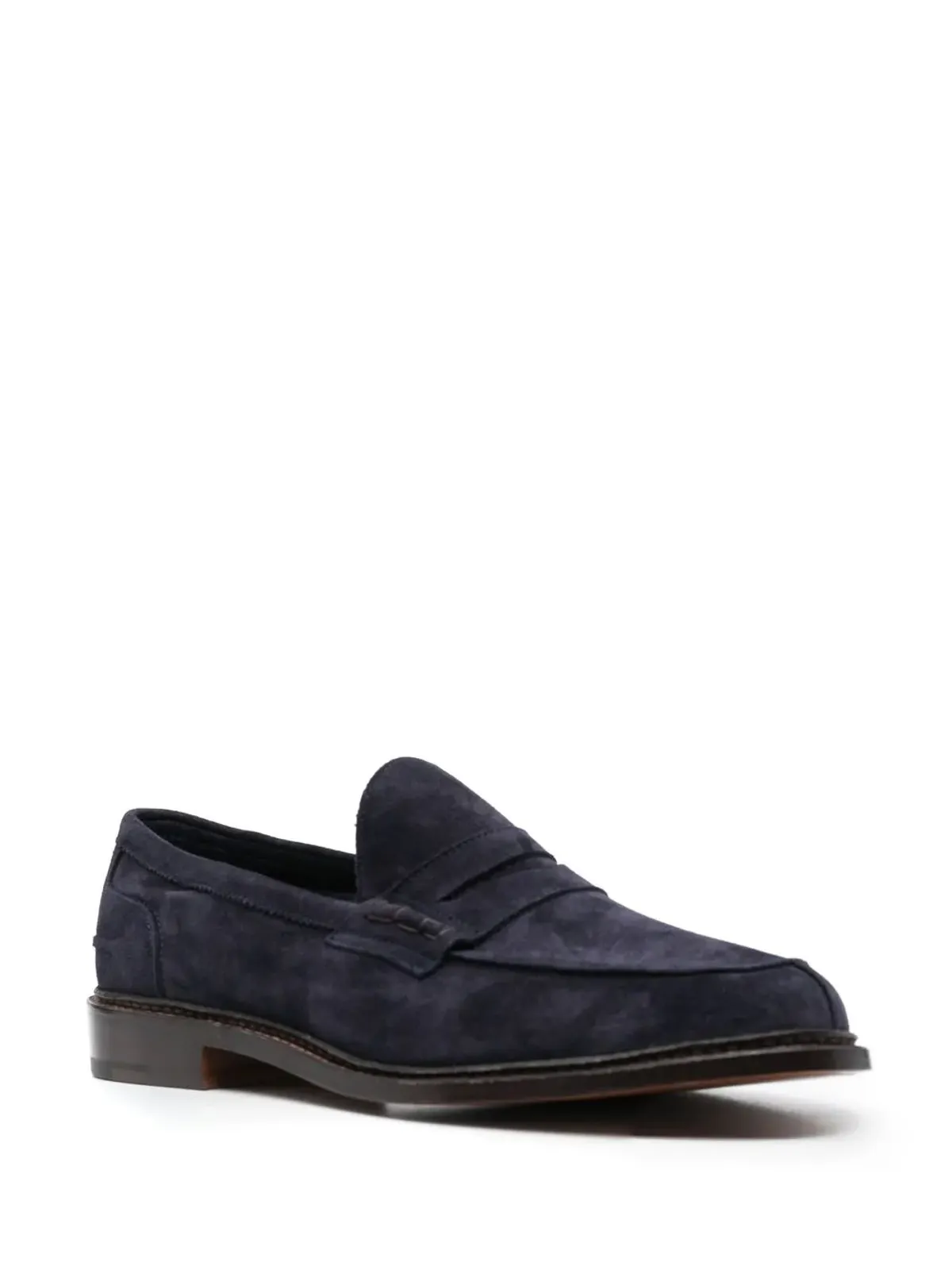 Tricker's アダム スリップオンスタイル ローファー ブルー - 画像2