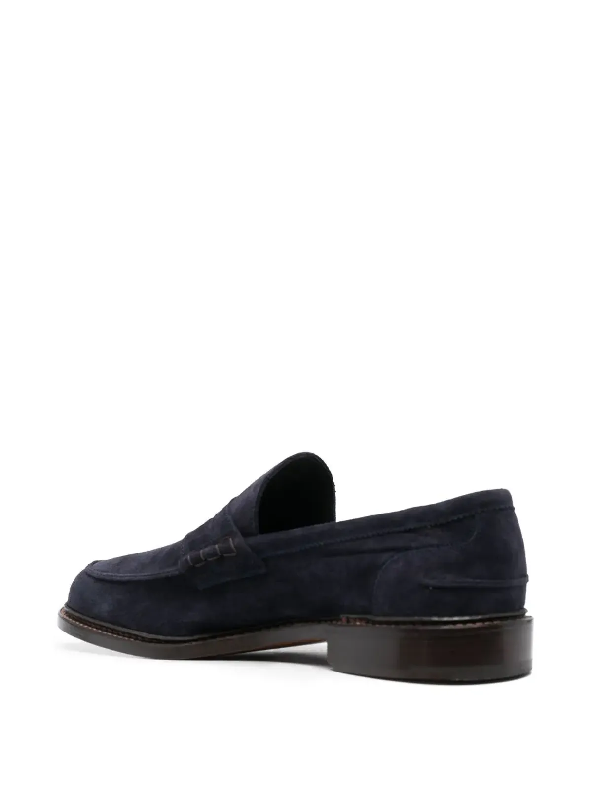 Tricker's アダム スリップオンスタイル ローファー ブルー - 画像3