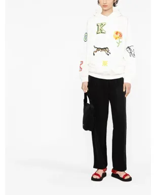 Kenzo グラフィックプリント ドローストリングフーディー - サムネイル2