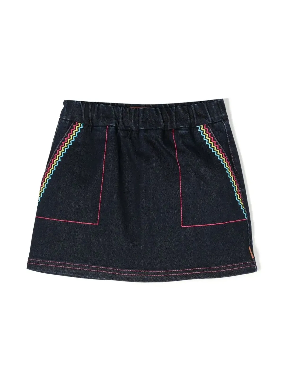 Missoni Kids ジグザグ刺繍スカート - 画像1