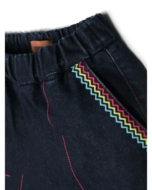 Missoni Kids ジグザグ刺繍スカート - サムネイル3