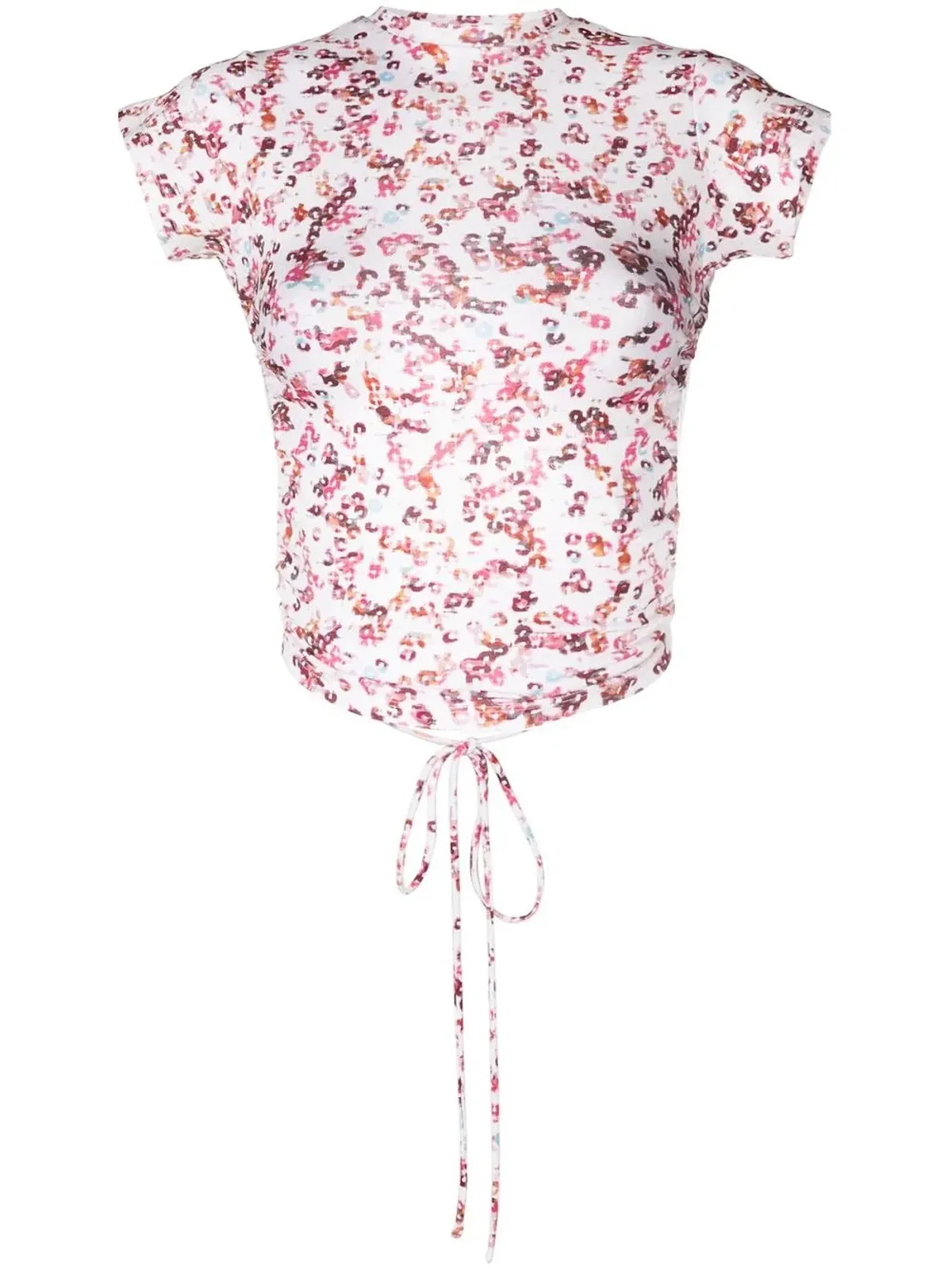 MARANT ÉTOILE JuviaオープンバックTシャツ - 画像1