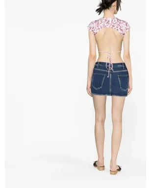 MARANT ÉTOILE JuviaオープンバックTシャツ - サムネイル3