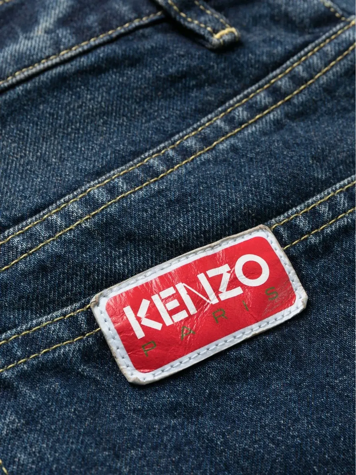 Kenzo ミッドライズストレートジーンズ - 画像5