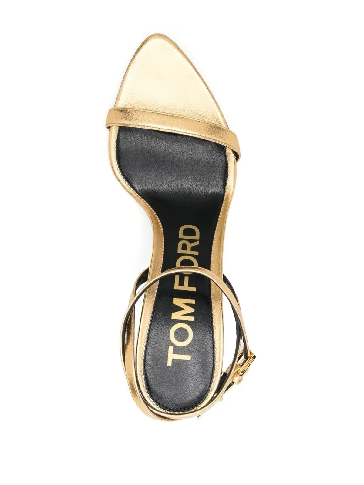 TOM FORD パドロック レザー サンダル - 画像4