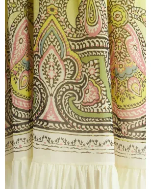 ETRO グラデーション効果 ペイズリープリント シルクドレス - サムネイル4