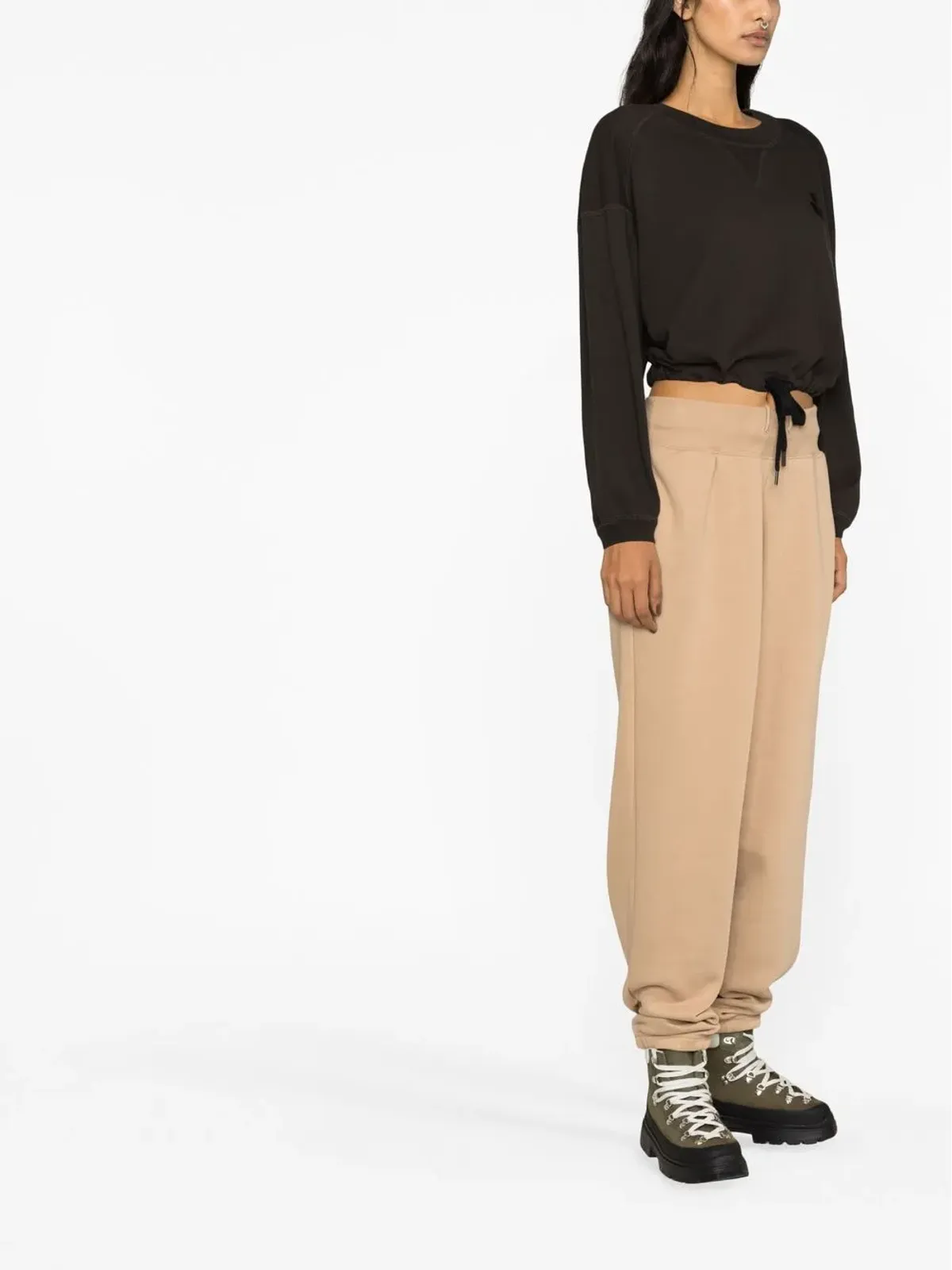 MARANT ÉTOILE マーゴ フロックドロゴ スウェットシャツ - 画像4