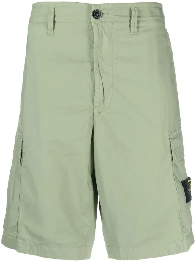 Stone Island Stone Island サイドロゴパッチ Bermudaショーツの商品画像