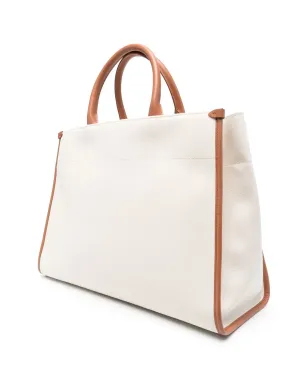 Lanvin ロゴプリントレザートートバッグ - サムネイル3