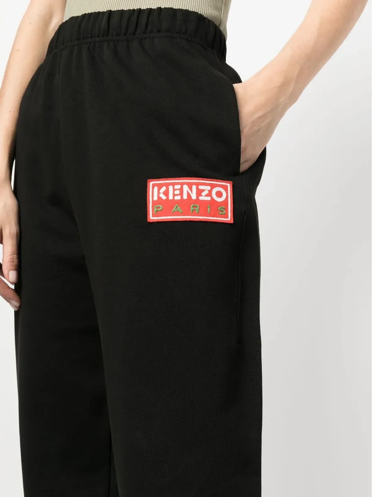 Kenzo ロゴパッチ トラックパンツ - 画像5