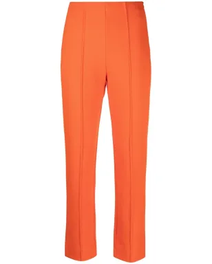 Sportmax ミッドライズ クロップドパンツ オレンジ - サムネイル1