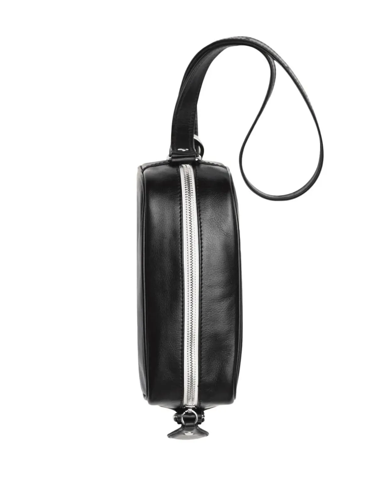 Courrèges ロゴ入りレザー カメラバッグ - 画像4