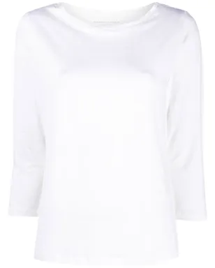 Majestic Filatures クロップスリーブTシャツ - サムネイル1