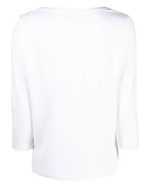 Majestic Filatures クロップスリーブTシャツ - サムネイル2