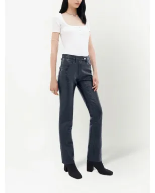 Courrèges スリムフィット ヴィニルパンツ - サムネイル3