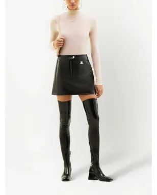 Courrèges ビニールミニスカート - サムネイル2