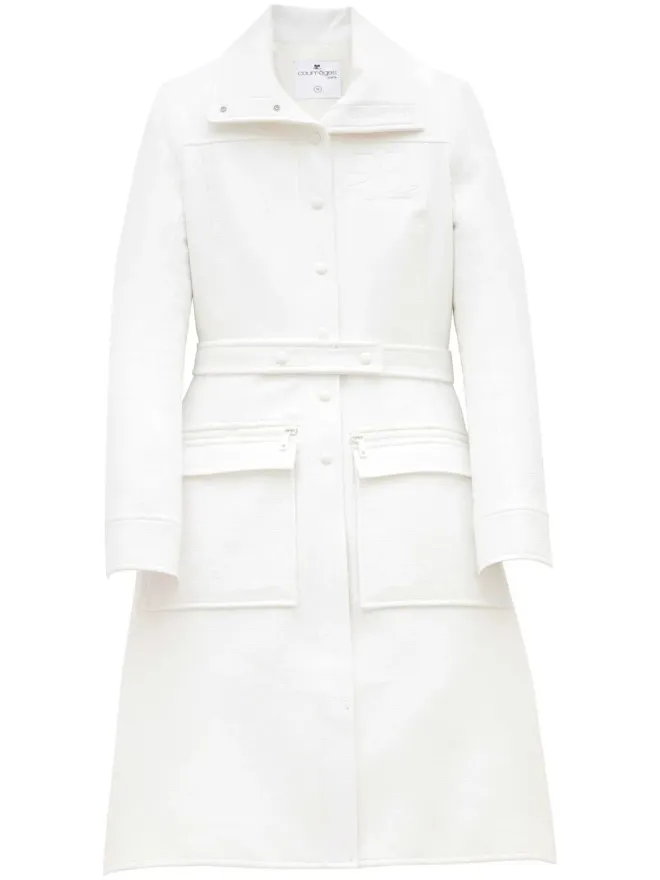 Courrèges Courrèges ベルテッド トレンチコートの商品画像