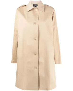 A.P.C. シングルブレスト ミディコート - サムネイル1