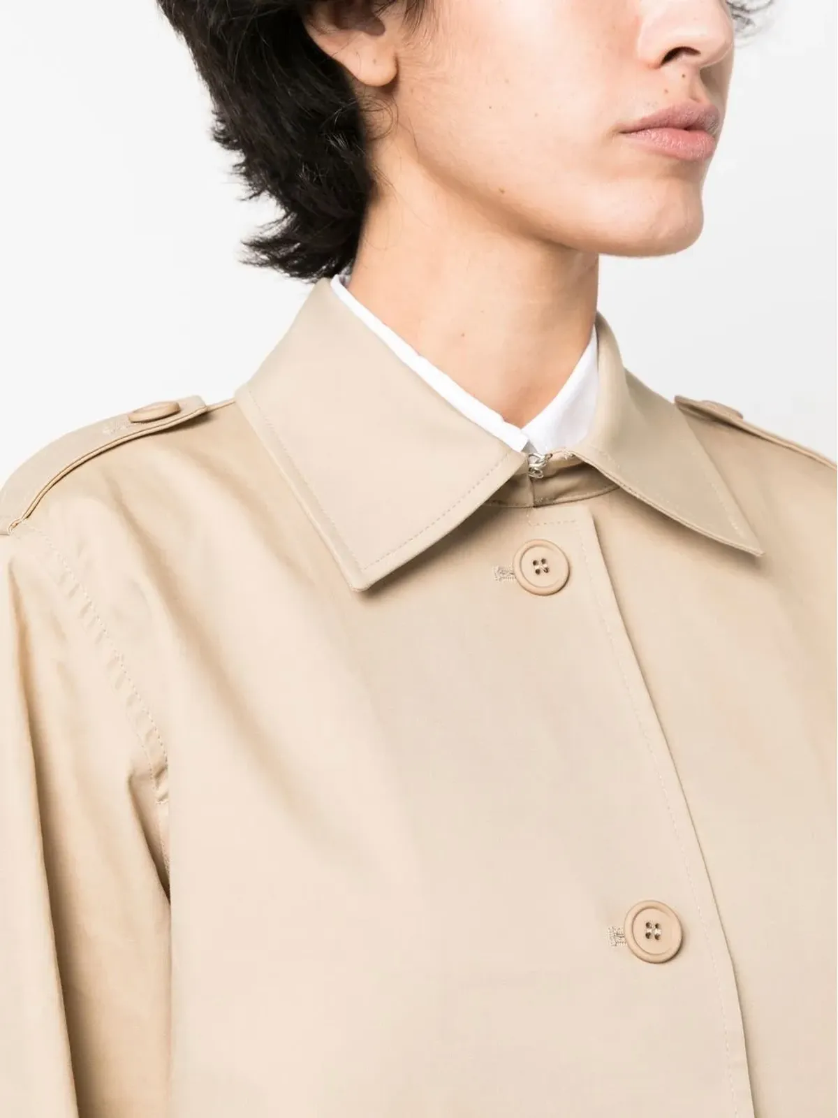 A.P.C. シングルブレスト ミディコート - 画像5