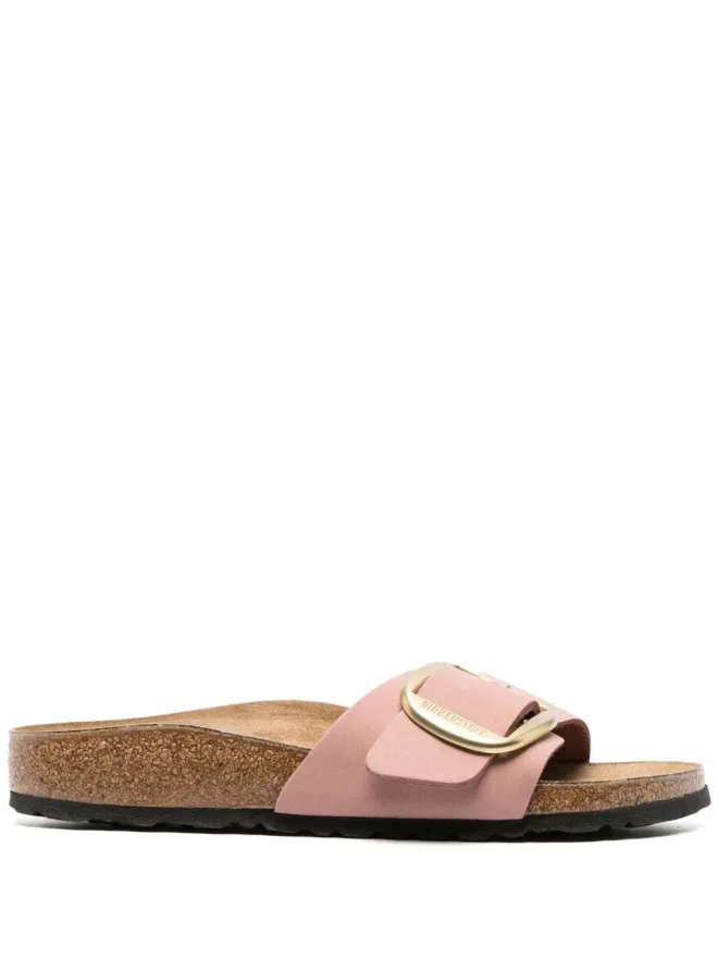 Birkenstock Birkenstock マドリッド バックルディテール レザーサンダルの商品画像