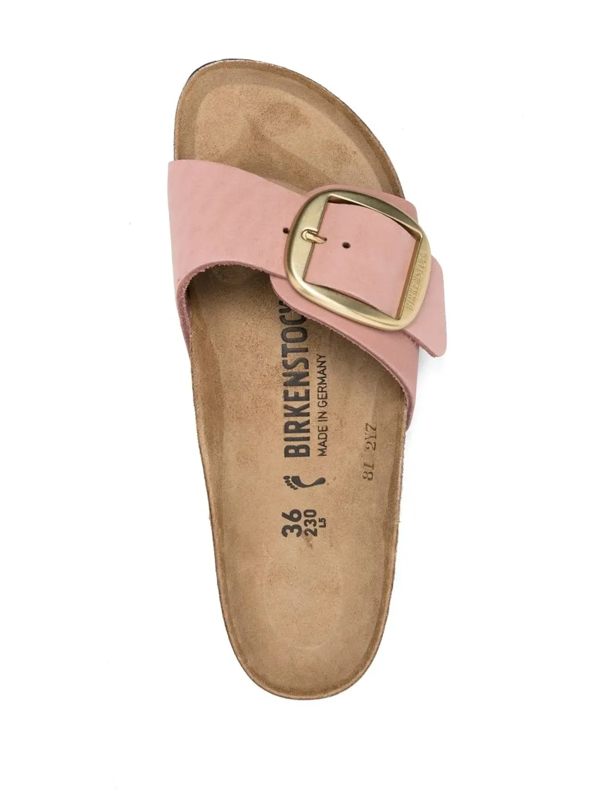 Birkenstock マドリッド バックルディテール レザーサンダル - 画像4