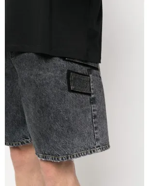 Balmain アシッドウォッシュデニムショーツ - サムネイル5