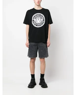 Balmain アシッドウォッシュデニムショーツ - サムネイル2