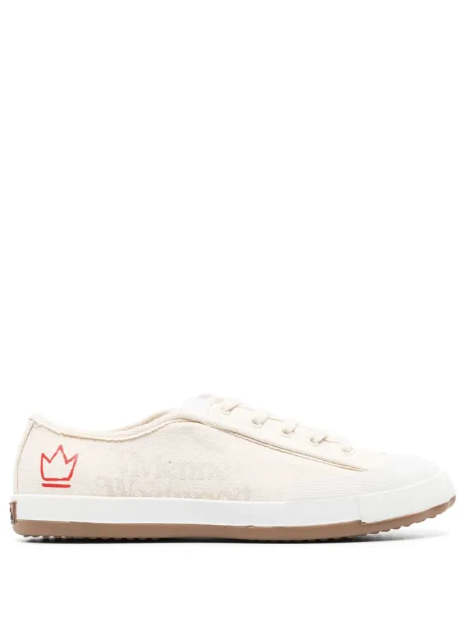 Vivienne Westwood Vivienne Westwood ロゴプリント ロー・トップスニーカーの商品画像