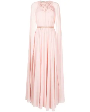 Sachin & Babi Belladonna cape gown - Pink - サムネイル1