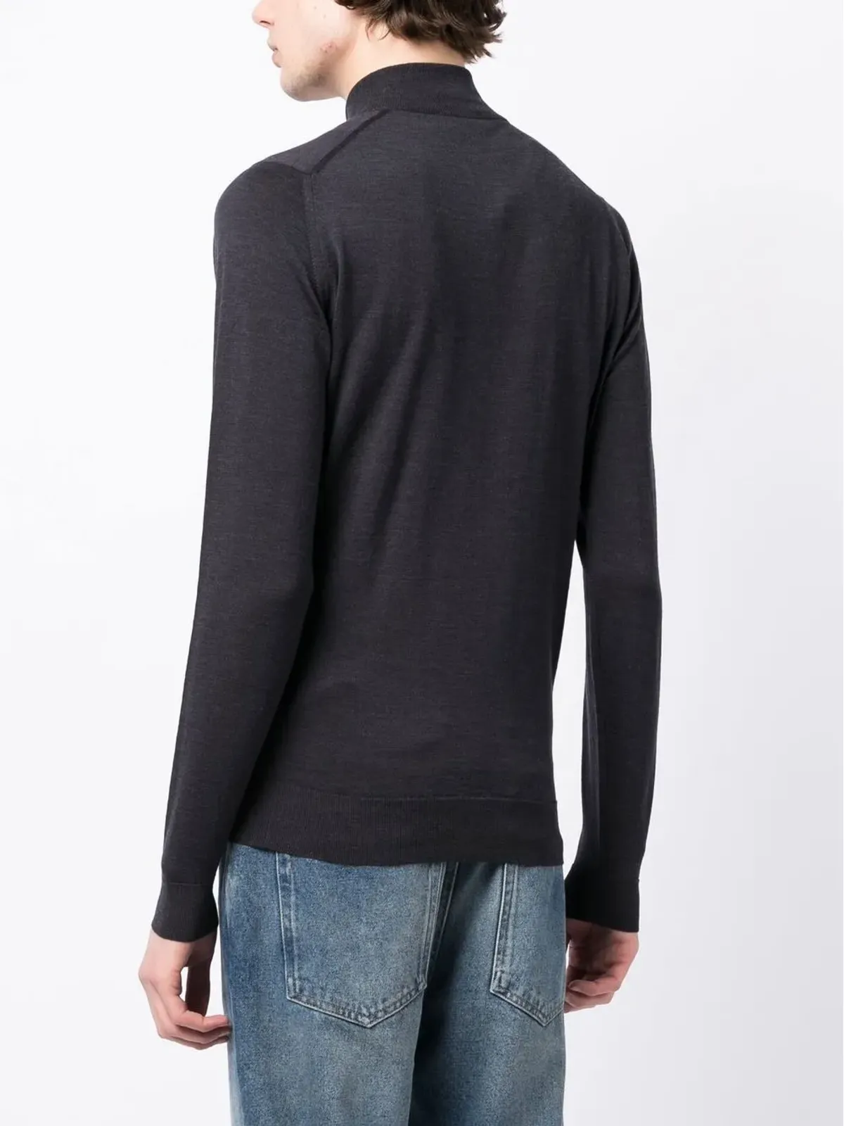 John Smedley バロー ジップ プルオーバー ジャンパー - 画像4