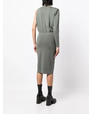 Karl Lagerfeld アシンメトリックニットドレス - サムネイル4