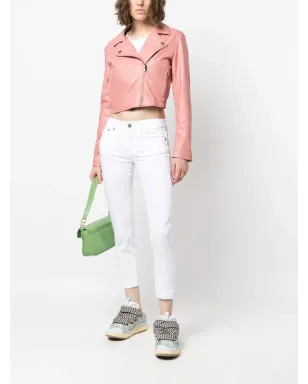 TWINSET オフセンター ZIPファスナー付き バイカージャケット - サムネイル2