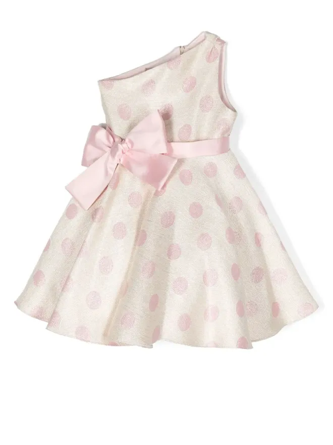 La Stupenderia La Stupenderia ワンショルダー・フレアドレスの商品画像