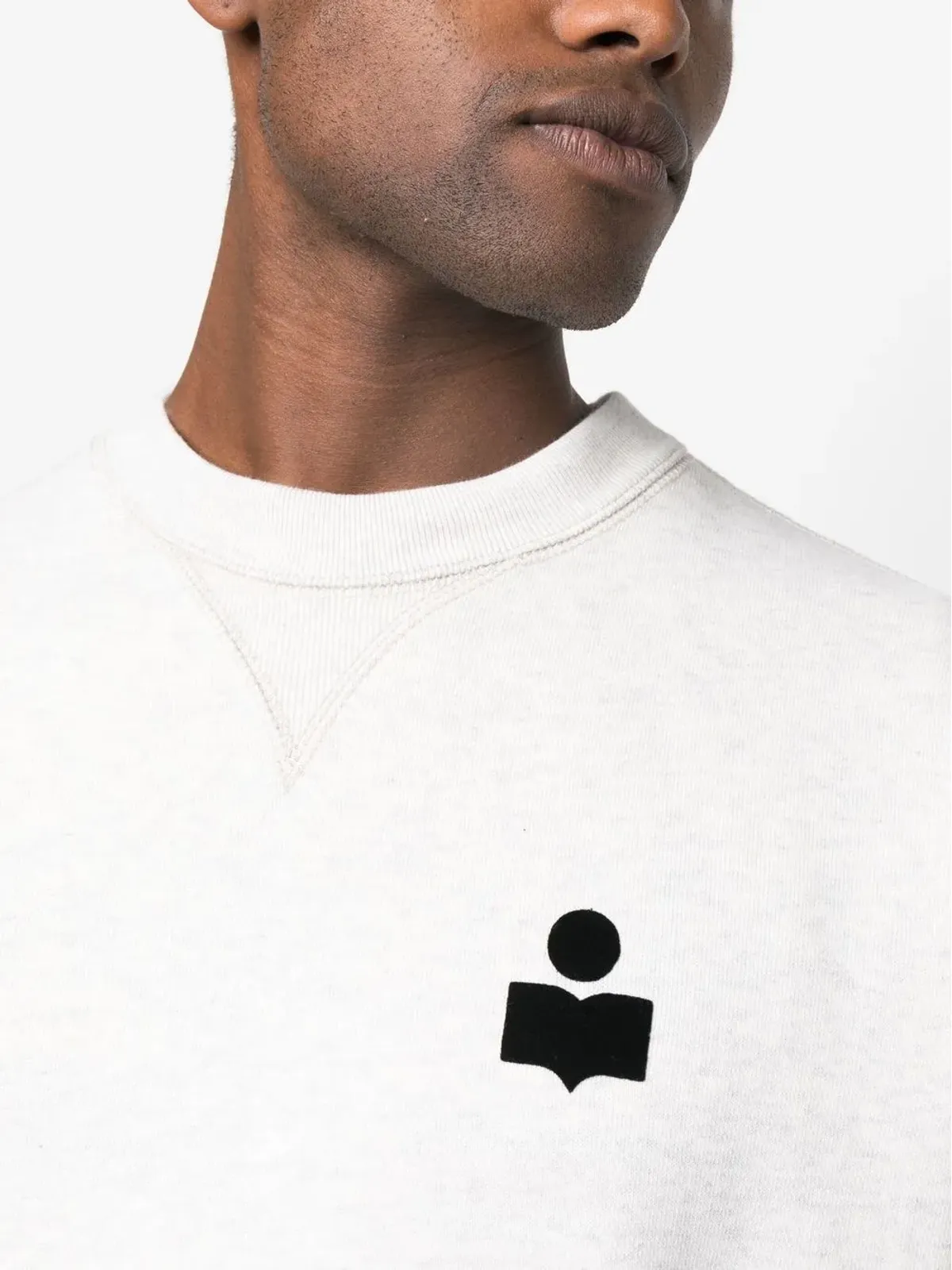 MARANT Mike ロゴ刺繍スウェットシャツ - 画像5