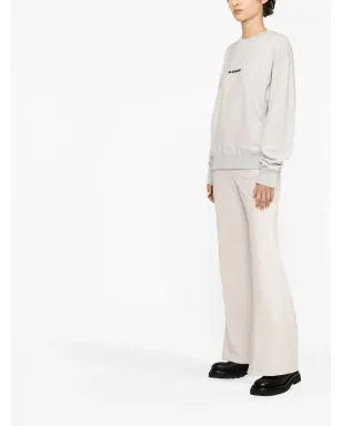 Jil Sander ロゴプリント コットン スウェットシャツ - サムネイル3