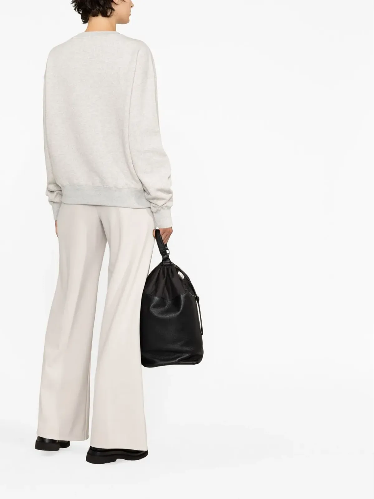 Jil Sander ロゴプリント コットン スウェットシャツ - 画像4