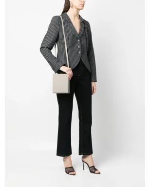 Giorgio Armani Pre-Owned 2000s linen box crossbody bag 2000年代リネンボックスクロスボディバッグ - サムネイル2