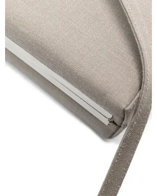 Giorgio Armani Pre-Owned 2000s linen box crossbody bag 2000年代リネンボックスクロスボディバッグ - サムネイル4