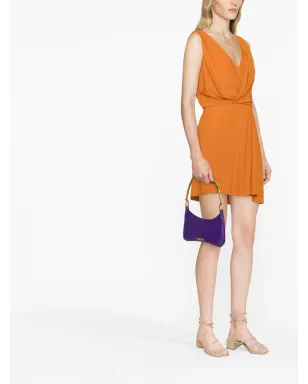 Alberta Ferretti ドレープVネックドレス - サムネイル3