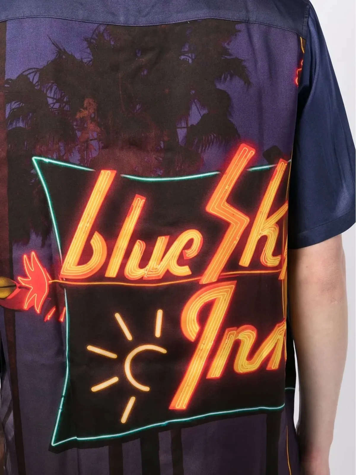 BLUE SKY INN グラフィックプリント半袖シャツ - 画像5